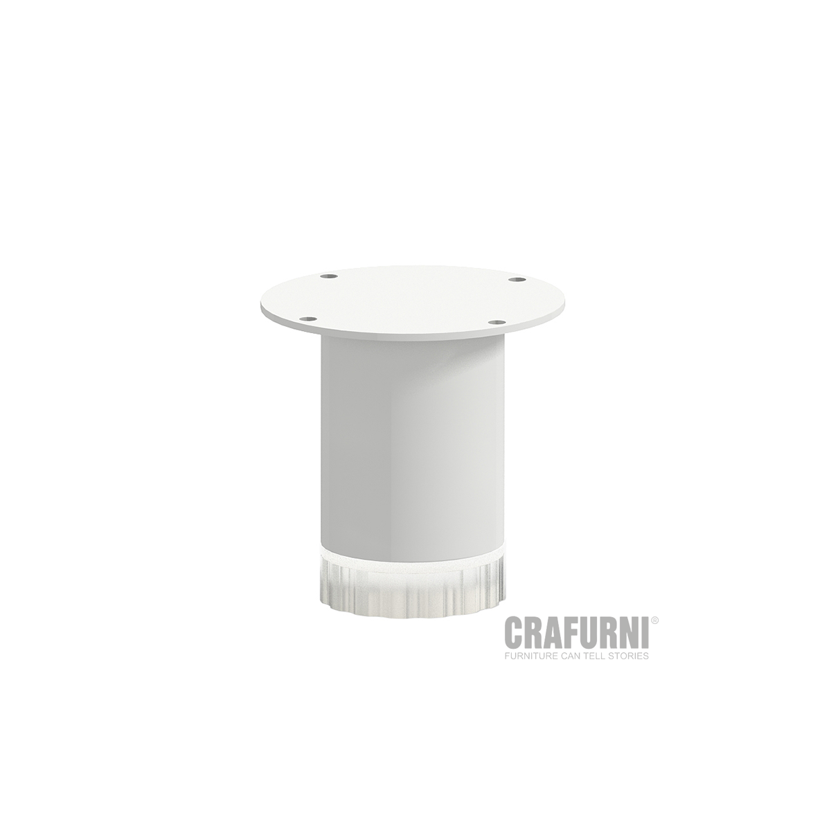 50圆管脚柜柱 (fixed)